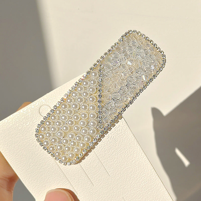 Wholesale Pearl Crystal Splicing Hair Clips